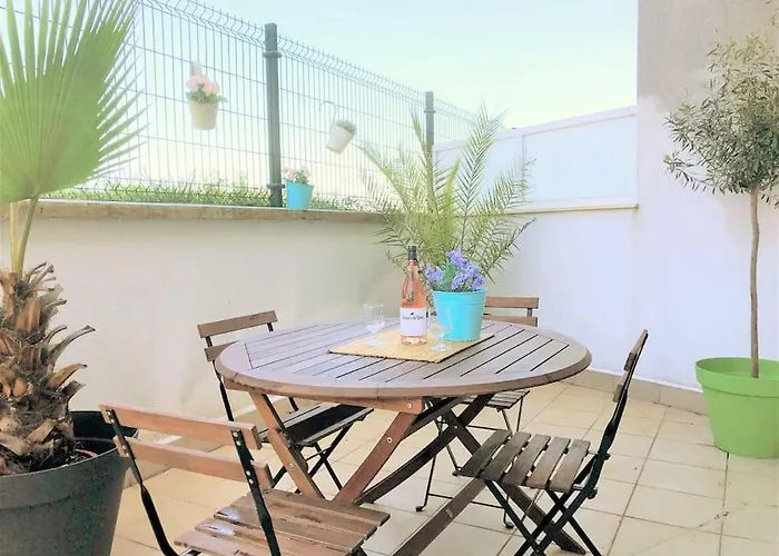 Apartamento Caporizon-alai-t2 Grande Terrasse Proche Gare Hendaya